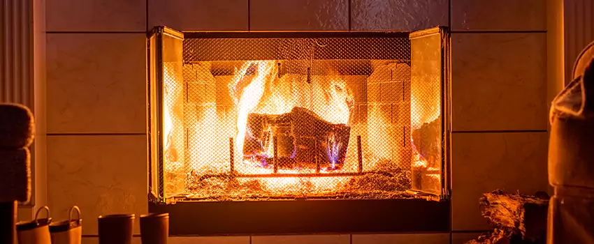 Mendota Hearth Landscape Fireplace Installation in Shoreview, Minnesota