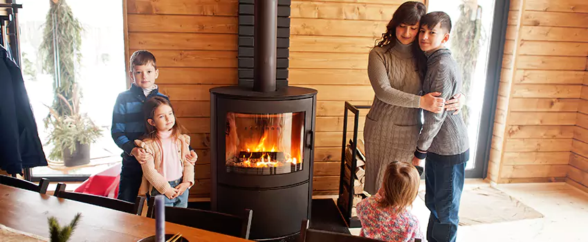 Morso Cast Iron Fireplace Insert Installation in Shoreview, Minnesota