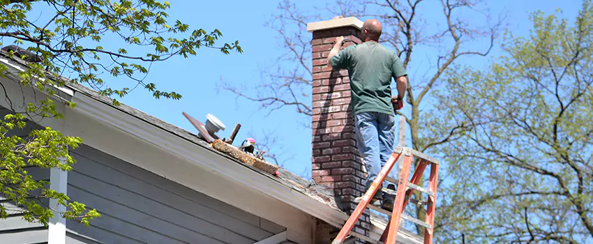 himney Crown Repair in Shoreview, Minnesota