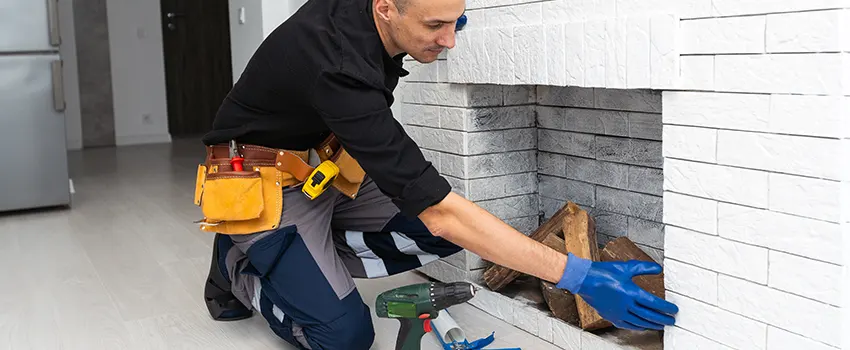Fireplace Damaged Damper Frame Repair Services in Shoreview, Minnesota